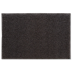 Doortex Twister Outdoor Mat Vinyl-fibre Surface Vinyl Back 600x900mm Grey Ref FC46090TWISG