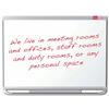 Nobo Prestige Drywipe Board Steel Magnetic and Fixings - 1902667