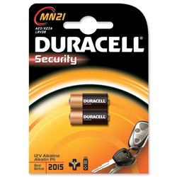 Duracell MN21 Battery Alkaline for Camera Calculator or Pager 1.2V Ref 75072670 [Pack 2]