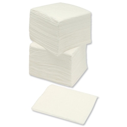 Robinson Young Caterpack Napkins Economy Single-ply 330x330mm White Ref 1651 [Pack 500]