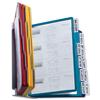 Durable Vario Wall Display Unit Polypropylene with Tabs and Brackets 20 Panels A4 Assorted Ref 5512/00