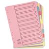 Concord Subject Dividers 160gsm 10-Part Printed A4 - 72098/PJ20