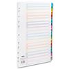 Concord Punched Pocket Index Multicolour-tabbed Europunched - CS99