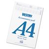 Vestry Accountants Pad 8 Audit Column 80 Leaf A4 - CV2092