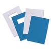 GBC Binding Covers Leatherboard Plain A4 Blue [Pack 50] 46730E