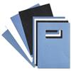 GBC Binding Covers Leatherboard Window A4 Blue [Pack 25x2] 46735E