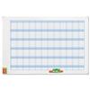Nobo Planning Board Annual Grid Magnetic Drywipe W900xH600mm - 3048001