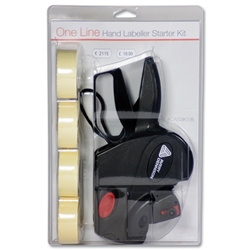 Avery Labelling Starter Kit with Single Line Labeller Gun and pricing Labels £ and Euro with Labels Ref SKSINGLE