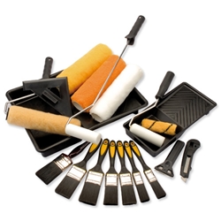 Draper Painting Kit Room-decorating Brushes Rollers Paint Trays Ref 2615