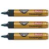 Berol Autoseal Toughpoint 2.5mm Line Black Marker Pen - S0679690