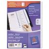Avery IndexMaker Divider Set Punched 12-Part - 01640061.UK