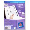 Avery IndexMaker Divider Set Punched 5-Part - 01810061.UK