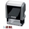 Trodat Office Printy Stamp Self-inking Airmail 18x46mm Red - 81878