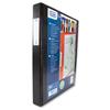 Elba Ring Binder PVC Upright 4 D-ring 40mm Capacity A3 Black Ref 400009729 [Pack 2]