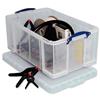 Really Useful Storage Box Plastic Lightweight Robust Stackable - 64C