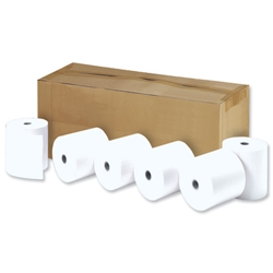 NCR Printer Rolls Thermal 1-ply Coreless W57xDiam30mm 10.6m Ref 800428 [Pack 21]