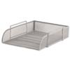 Mesh Letter Tray Scratch Resistant Stackable Front Load Portrait