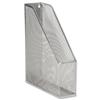 Mesh Magazine File Scratch Resistant with Non Marking Rubber Pads A4