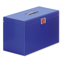 Pierre Henry Homefile Metal for Suspension A4 or Foolscap W420xD220xH290mm Blue Ref 040122