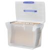 Pierre Henry Freestyle File Box Plastic for Suspension A4 White Lid W370xD240xH300mm Clear Ref 040276 Pierre Henry Freestyle File Box Plastic for Suspension A4 White Lid W370xD240xH300mm Clear Ref 040276