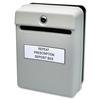 Post or Suggestion Box Wall Mountable with Fixings Grey Post or Suggestion Box Wall Mountable with Fixings Grey