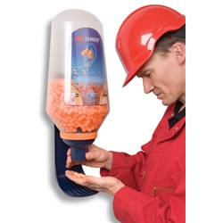 3M 1100 Dispenser Durable Plastic for Hypoallergenic Earplugs SNR31dB Capacity 700 Pairs Ref 1100DP - Item image