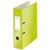 Leitz WOW Lever Arch File 80mm Spine for 600 Sheets A4 Green Ref 10050064 [Pack 10]