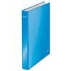Leitz WOW Ring Binder 2 D-Ring Size 25mm for 250 Sheets A4 Maxi Blue Ref 42410036 [Pack 10]  - FREE Photo Book via Redemption