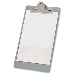 Avery Clipboard Steel Enamelled Foolscap Grey Ref 3445NLGRY
