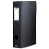 Elba Memphis Box File Polypropylene Personalisable Elasticated Spine 80mm A4 Black Ref 100200175 Elba Memphis Box File Polypropylene Personalisable Elasticated Spine 80mm A4 Black Ref 100200175