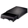 Modular Single Drawer Unit Polystyrene Stackable A4 Plus Black