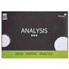 Silvine Analysis Pad 80 Pages 16 Column Landscape A3 Ref A3A16 [Pack 3]