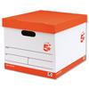 5 Star Storage Box for 5 A4 Lever Arch Files W317xD384xH287mm Pack 10