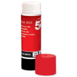 5 Star Glue Stick Solid Washable Non-toxic Medium 20g