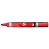5 Star Permanent 1.4mm Line Red Marker Pen [Pack 12] - 296050
