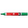 5 Star Permanent Marker Xylene/Toluene-free Smearproof Chisel Tip 1-4mm Line Green [Pack 12]