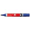 5 Star Permanent 2mm Line Blue Marker Pen [Pack 12] - 296085