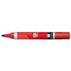 5 Star Permanent 2mm Line Red Marker Pen [Pack 12] - 296093