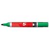 5 Star Permanent 2mm Line Green Marker Pen [Pack 12] - 296107