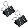 5 Star Foldback Clips 32mm Black [Pack 12] - 296875