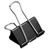 5 Star Foldback Clips 51mm Black [Pack 12] - 296891