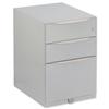 Sonix Filing Pedestal Steel Tall Under-desk 3 Drawer Foolscap W420xD564xH645mm Silver Sonix Filing Pedestal Steel Tall Under-desk 3 Drawer Foolscap W420xD564xH645mm Silver