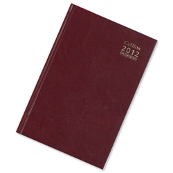 Collins 2012 Appointment Diary Day to Page Half-hourly W148xH210mm A5 Assorted Ref A53 - Item image