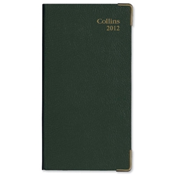 Collins 2012 Pocket Diary Week to View Appointments Landscape W80xH152mm Black Ref CALB - Item image