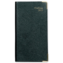 Collins 2012 Desk Diary Pocket Month to View Appointments W80xH152mm Assorted Ref CMB - Item image