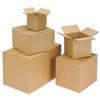 Packing Carton Single Wall Strong Flat Packed 127x127x127mm [Pack 25]