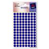 Avery Packets of Circular Labels Diam.8mm Blue Ref 32-304 [10x520 Labe