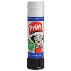 Pritt Stick Glue Solid Washable Non-toxic Medium 20g Ref 45552234 [Pack 6]
