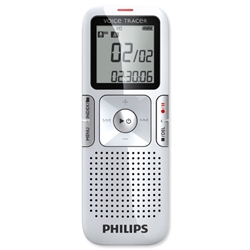 Philips LFH0615 Digital Voice Tracer with Clear Voice USB 2GB Memory Ref LFH0615