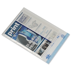 Postsafe LightWeight Envelopes Polythene Clear C5 W165xH230mm Peel and Seal Ref P20 [Pack 100]